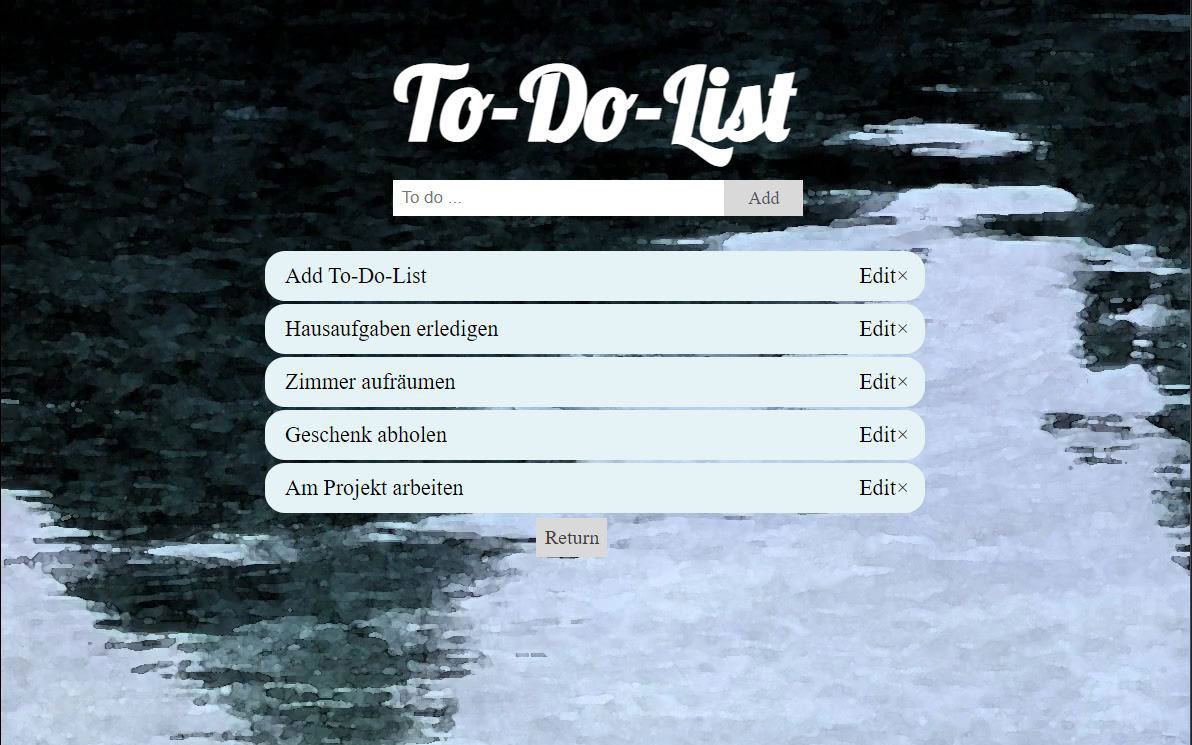 To-Do Liste